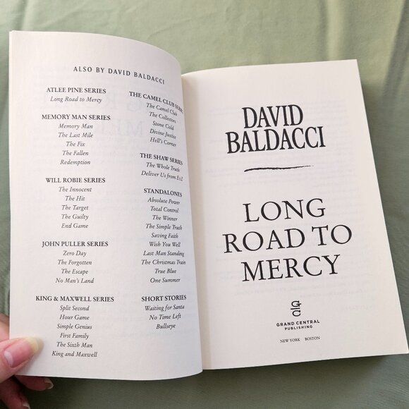 David Baldacci - Long Road to Mercy, A Minute to Midnight & Daylight Paperback - Picture 8 of 16